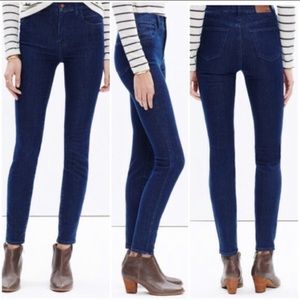 MADEWELL high waisted skinny jeans